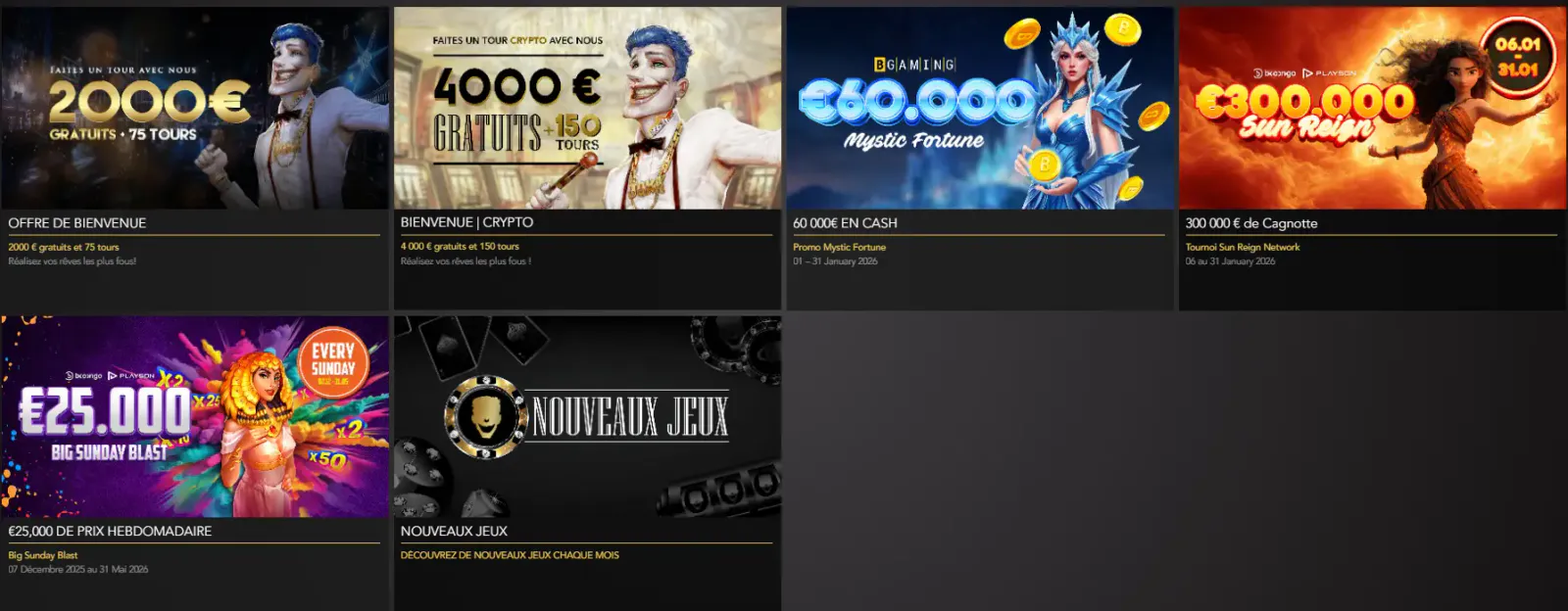 Promotions régulières et bonus en ligne sur Joka Casino