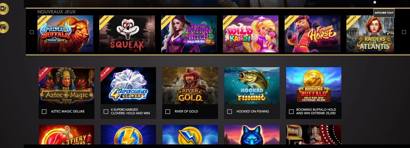 Casino Joka: page d'accueil